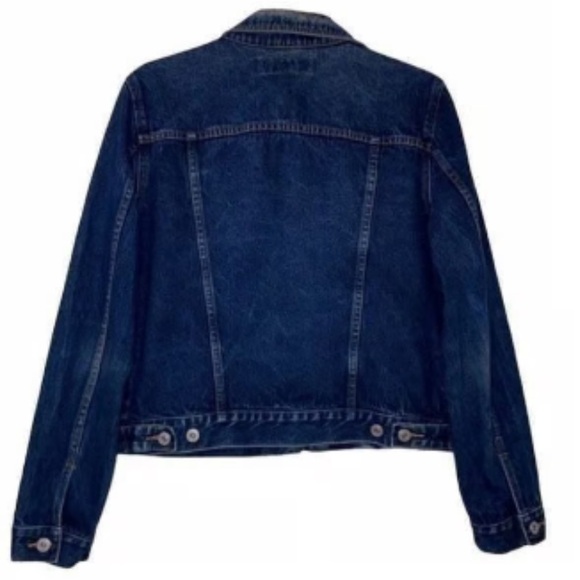 EUC Express denim jacket size Medium - Picture 7 of 8